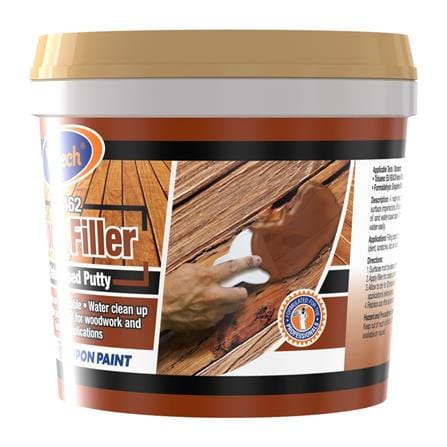 V-TECH WOOD FILLER (1.5KG) NATURAL VT-462N-1K5