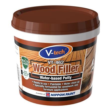 V-TECH WOOD FILLER (1.5KG) BROWN VT-462B-1K5