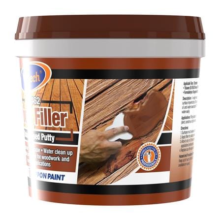 V-TECH WOOD FILLER (1.5KG) BROWN VT-462B-1K5