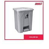 RAYACO STEP-ON DUSTBIN PEDAL 45L SILVER 7454
