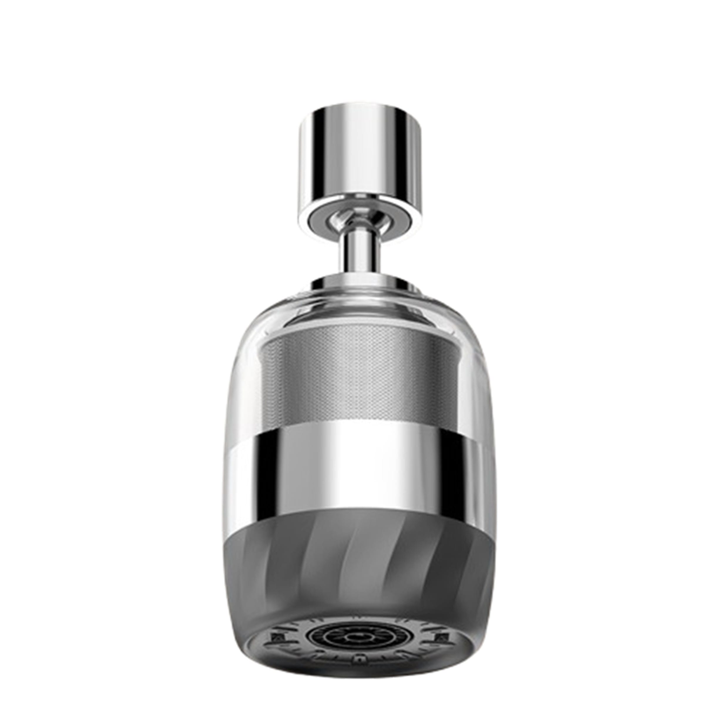 COSSY PLUS KITCHEN FAUCET AERATOR CP-10 GUN METAL 3-MODE WITH STAINLESS STEEL FILTER