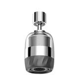 COSSY PLUS KITCHEN FAUCET AERATOR CP-10 GUN METAL 3-MODE WITH STAINLESS STEEL FILTER