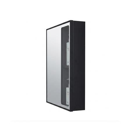 MOYA MIRROR CABINET HPR MB6060PR BLACK 60X60CM