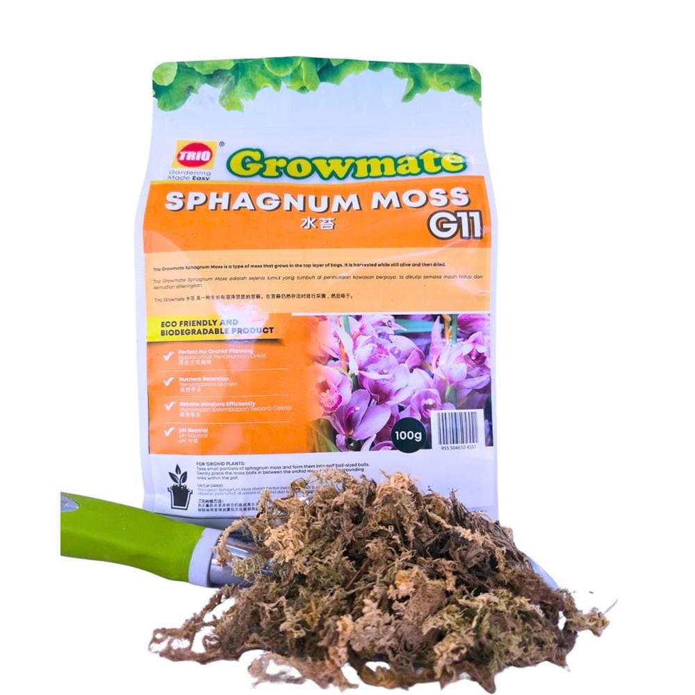 GROWMATE SPHAGNUM MOSS 100G
