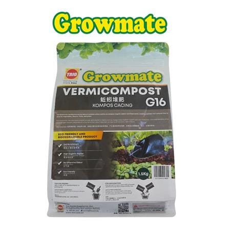 GROWMATE VERMICOMPOST 1.5KG