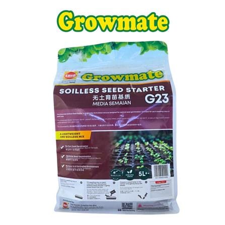 GROWMATE SOILESS SEED STARTER 5L