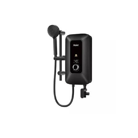 HAIER SHOWER HEATER DC PUMP WITH HAND SHOWER EI42E-KP3B(MY) BLACK