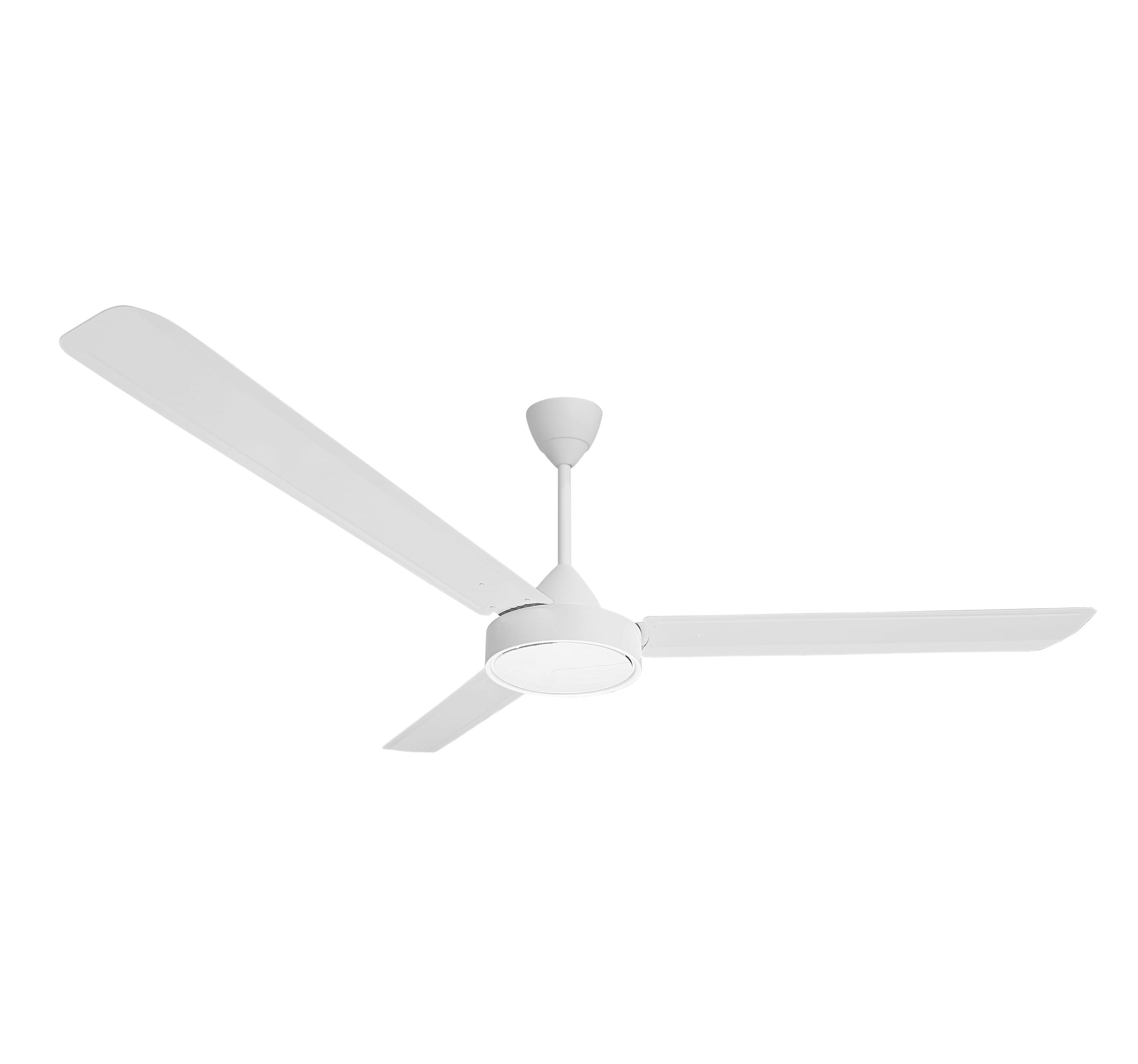 KHIND CEILING FAN CF6025DR METAL BLADE 3-BLADE 60-INCH WHITE