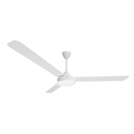 KHIND CEILING FAN CF6025DR METAL BLADE 3-BLADE 60-INCH WHITE