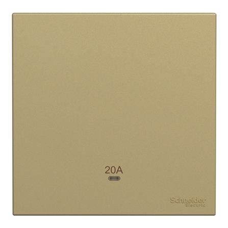AVATARONC 20A DOUBLE POLE SWITCH E8731D20N_WG_G11 WINE GOLD