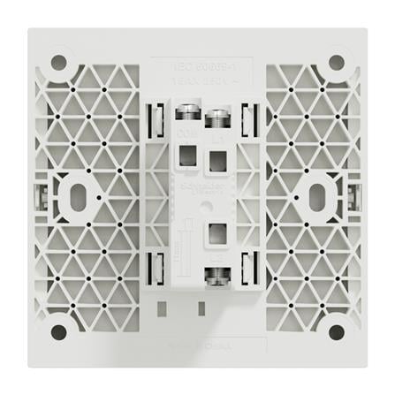 AVATARONC 16AX 250V 1 GANG 2 WAY SWITCH E8731L2F_WE_G11 WHITE