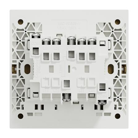 AVATARONC 16AX 250V 4 GANG 1 WAY SWITCH E8734L1F_WG_G11 WINE GOLD
