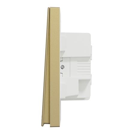 AVATARONC 16AX 250V 4 GANG 1 WAY SWITCH E8734L1F_WG_G11 WINE GOLD