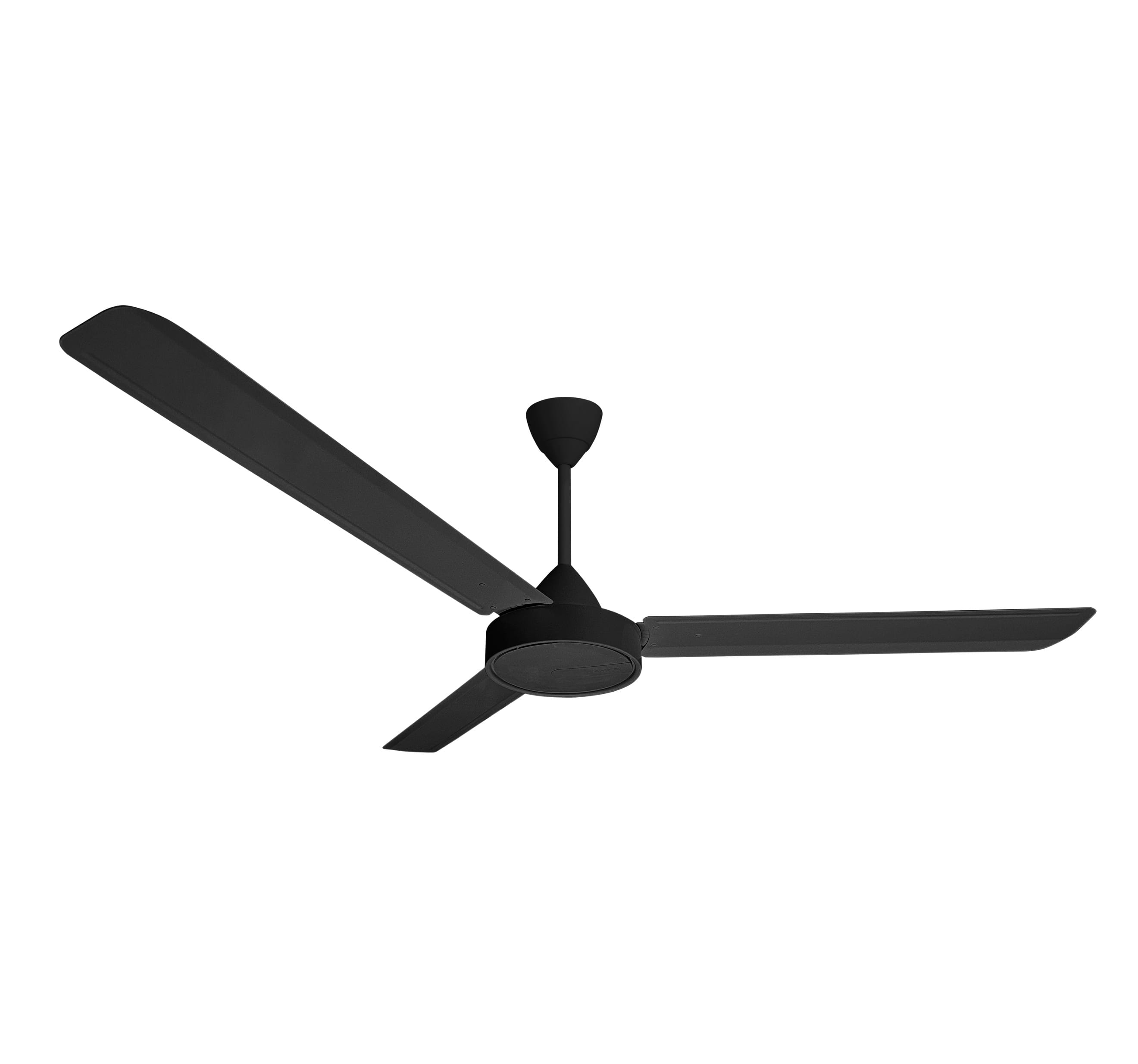 KHIND CEILING FAN CF6025DR METAL BLADE 3-BLADE 60-INCH BLACK