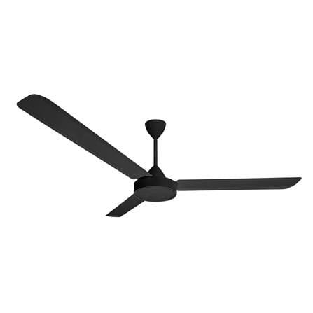 KHIND CEILING FAN CF6025DR METAL BLADE 3-BLADE 60-INCH BLACK