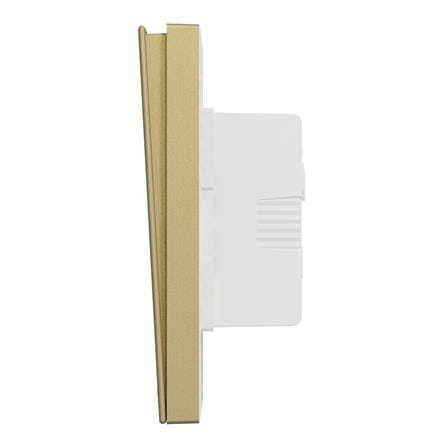 AVATARONC 16AX 250V 2 GANG 1 WAY SWITCH E8732L1F_WG_G11 WINE GOLD