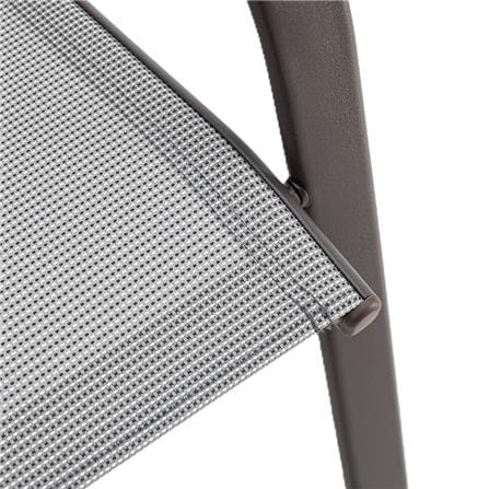 SPRING MARINA TEXTILENE PATIO CHAIR LIGHT GREY