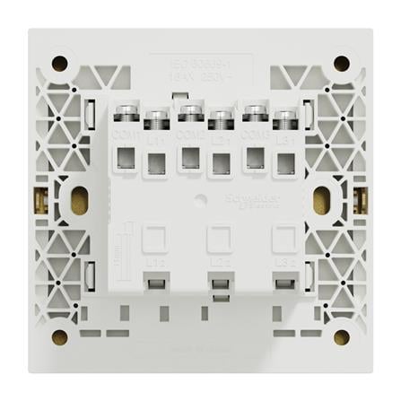 AVATARONC 16AX 250V 3 GANG 1 WAY SWITCH E8733L1F_WG_G11 WINE GOLD