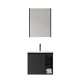 AKRON COUNTER WASHBASIN 6-IN-1 50CM BK-1002 BLACK