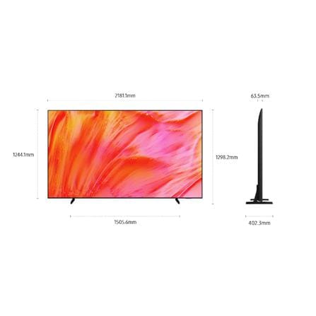 SAMSUNG 98-INCH 4K CRYSTAL UHD VISION AI SMART TV