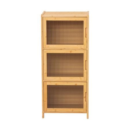 CABINET 3 TIERS FURDINI NAMI NATURAL