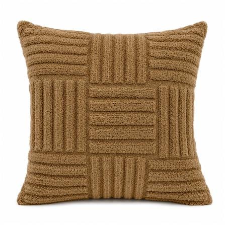 HOME LIVING STYLE CUSHION HARU 18X18INCH KHAKI