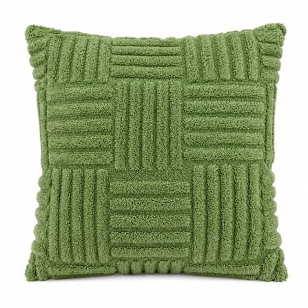 HOME LIVING STYLE CUSHION HARU 18X18INCH GREEN