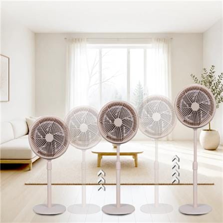 KHIND AIR CIRCULATOR STAND FAN DC MOTOR AC9501SD  9" 40W 5 BLADE