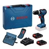BOSCH 18V CORDLESS IMPACT DRILL GDS18V-52 (2x 2.0Ah Batteries)
