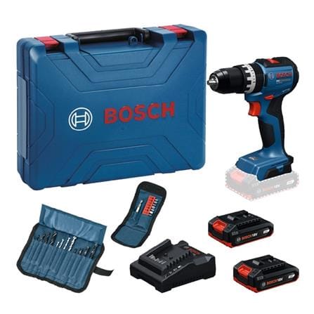 BOSCH 18V CORDLESS IMPACT DRILL GDS18V-52 (2x 2.0Ah Batteries)