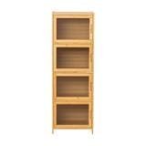 CABINET 4 TIERS FURDINI NAMI NATURAL