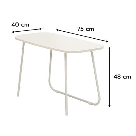COFFEE TABLE FURDINI 2 EA SECA CREAM