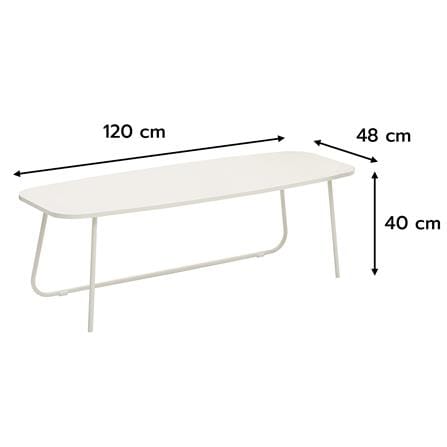 COFFEE TABLE FURDINI 2 EA SECA CREAM