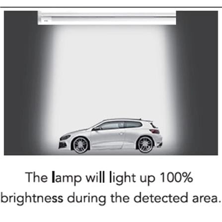 T8 LED 4FT 18W/6500K MOTION SENSOR DAYLIGHT FSL