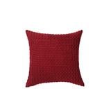 HOME LIVING STYLE CUSHION HANNA 18X18INCH BURGUNDY