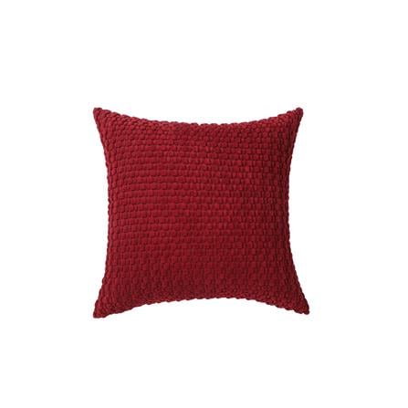 HOME LIVING STYLE CUSHION HANNA 18X18INCH BURGUNDY