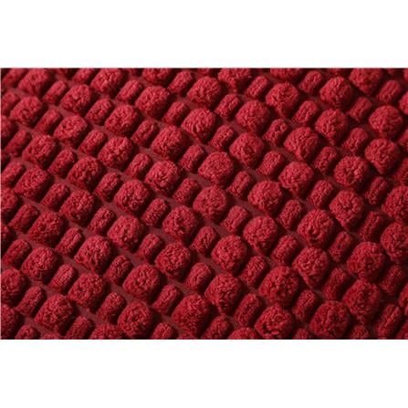 HOME LIVING STYLE CUSHION HANNA 18X18INCH BURGUNDY
