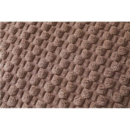 HOME LIVING STYLE CUSHION HANNA 18X18INCH LIGHT BROWN