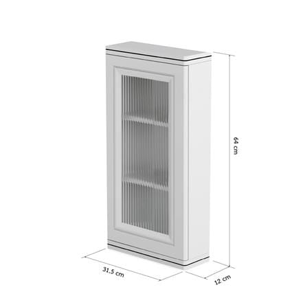 QUEEN CABINET SH-MQ1-ZERCON-WT WHITE