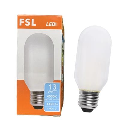 LED STICK BULB T14 13W E27 4000K COOL WHITE FSL
