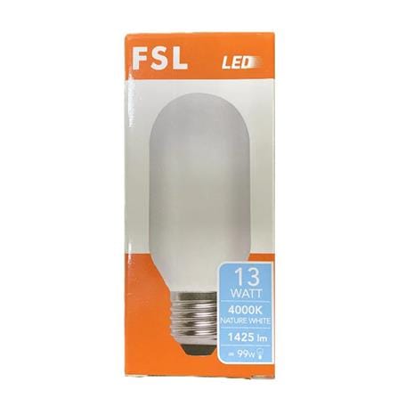 LED STICK BULB T14 13W E27 4000K COOL WHITE FSL