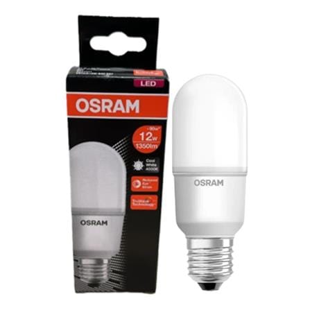 OSRAM LED STICK BULB 12W/840 COOL WHITE E27