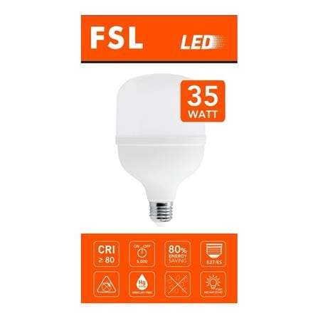 LED HIGHBAY T133 35W E27 4000K COOL WHITE FSL