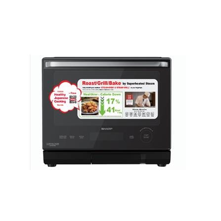 SHARP STEAM OVEN AX2600VMB 2300W 26L