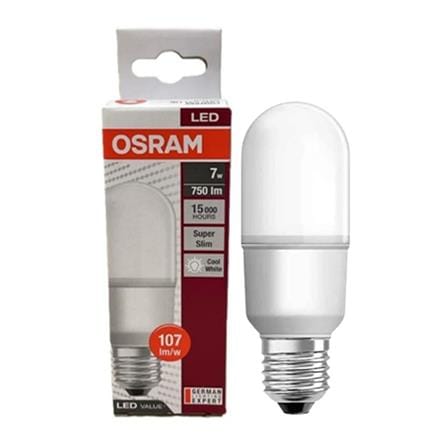 OSRAM LED STICK BULB 7W/840 COOL WHITE E27