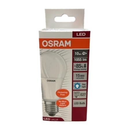 OSRAM LEDVALUE CLASSIC A 10W/865 E27 DAYLIGHT