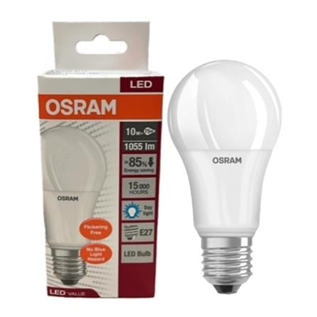OSRAM LEDVALUE CLASSIC A 10W/865 E27 DAYLIGHT