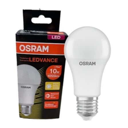 OSRAM LEDVALUE CLASSIC A 10W/827 E27 WARM WHITE