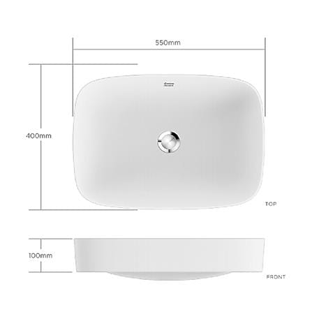 AMERICAN STANDARD SIGNATURE VESSEL WASHBASIN CCAS0628-0000410F0 55CM
