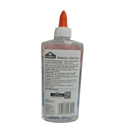 ELMER'S WASHABLE CLEAR GLUE 266ML